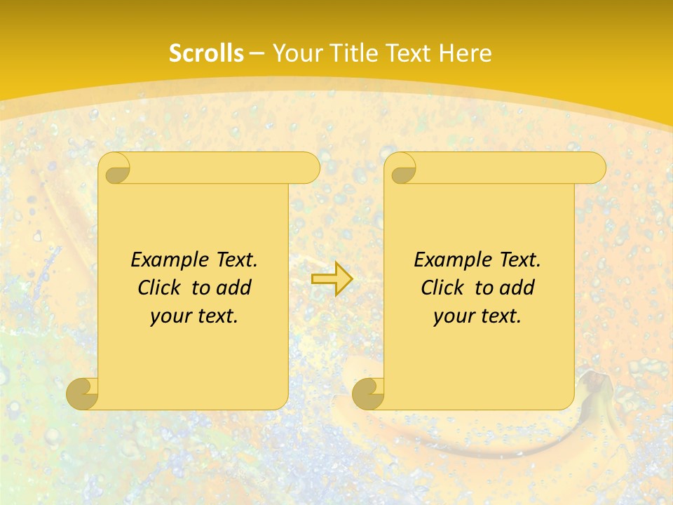 Boisson Chaleur Eau PowerPoint Template