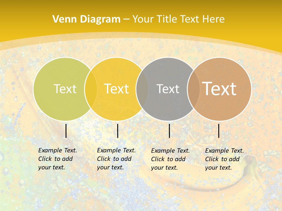 Boisson Chaleur Eau PowerPoint Template