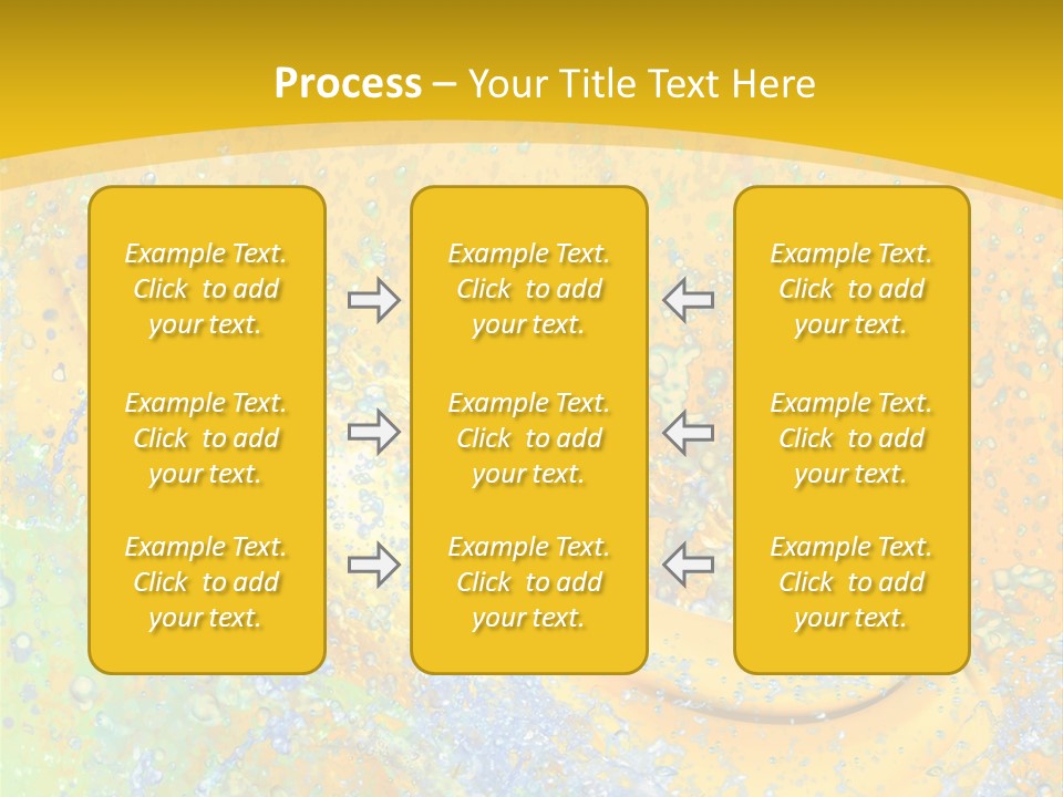 Boisson Chaleur Eau PowerPoint Template