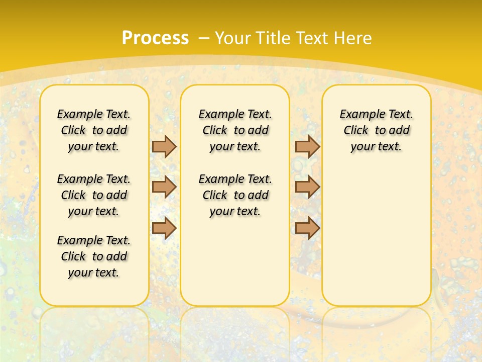 Boisson Chaleur Eau PowerPoint Template