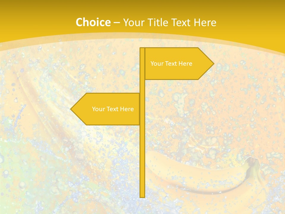 Boisson Chaleur Eau PowerPoint Template