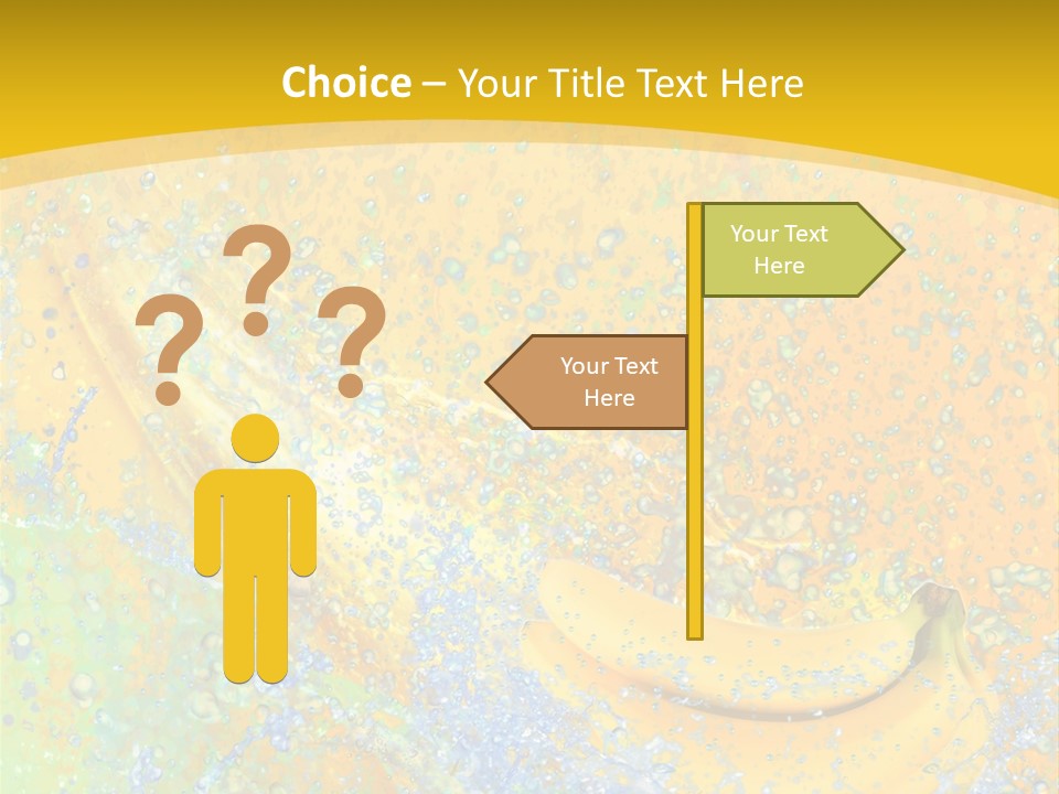 Boisson Chaleur Eau PowerPoint Template