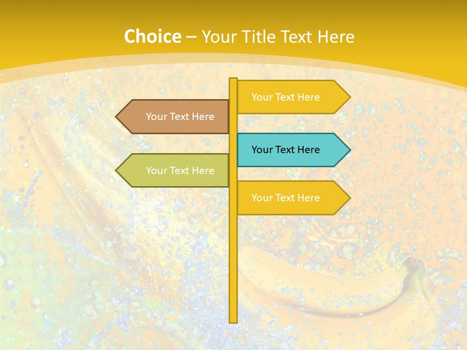 Boisson Chaleur Eau PowerPoint Template