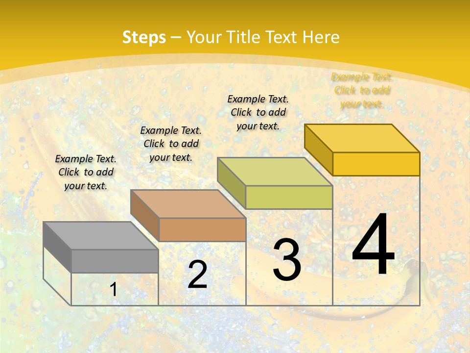 Boisson Chaleur Eau PowerPoint Template