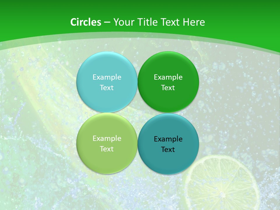 Eau Turbulence Soif PowerPoint Template