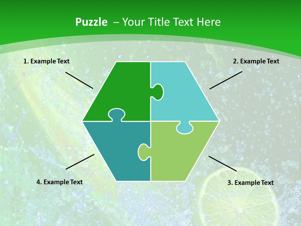Eau Turbulence Soif PowerPoint Template