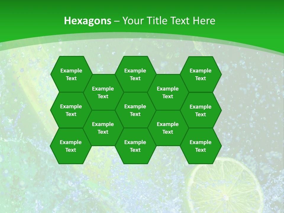 Eau Turbulence Soif PowerPoint Template