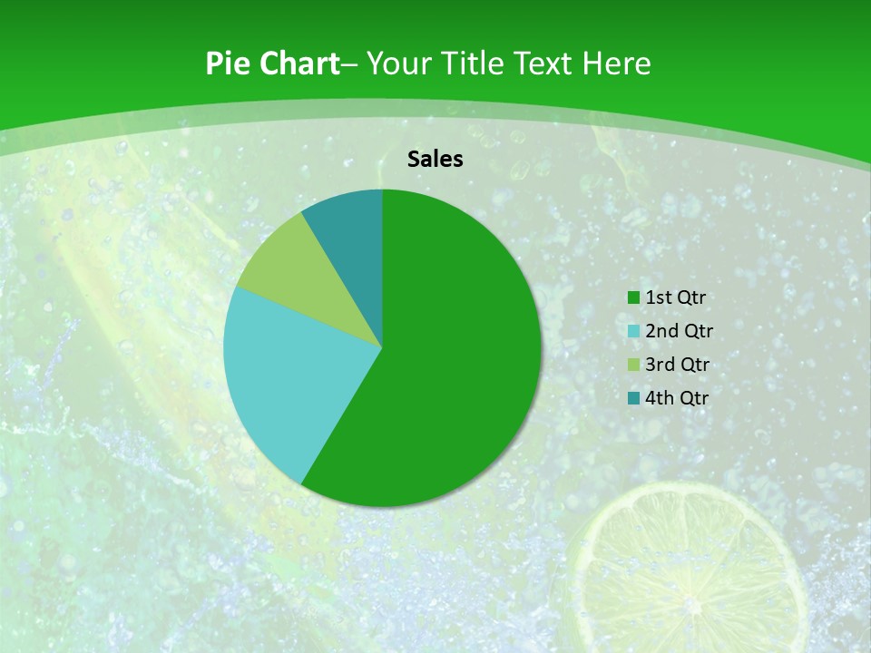 Eau Turbulence Soif PowerPoint Template