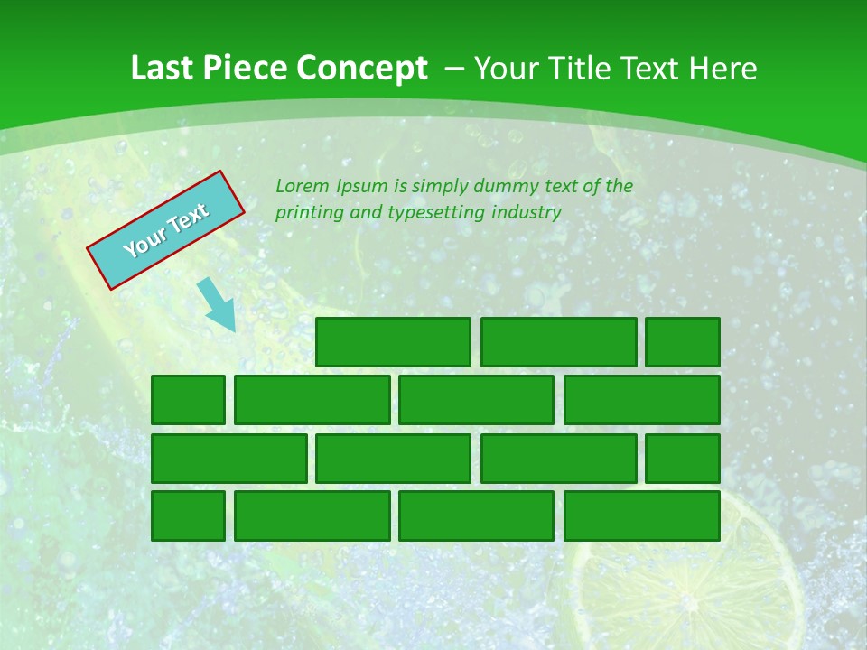 Eau Turbulence Soif PowerPoint Template