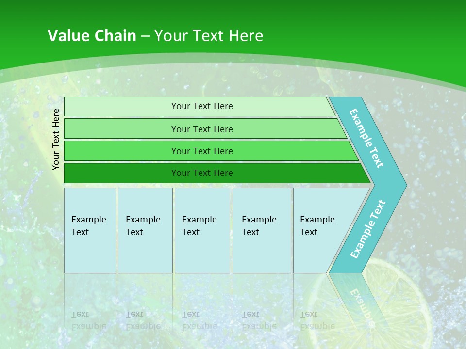 Eau Turbulence Soif PowerPoint Template