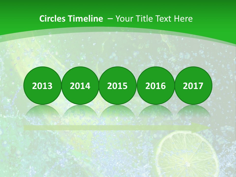 Eau Turbulence Soif PowerPoint Template