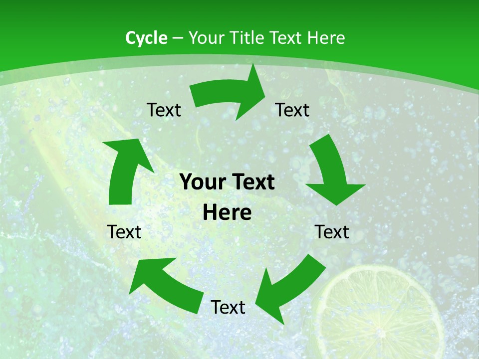 Eau Turbulence Soif PowerPoint Template