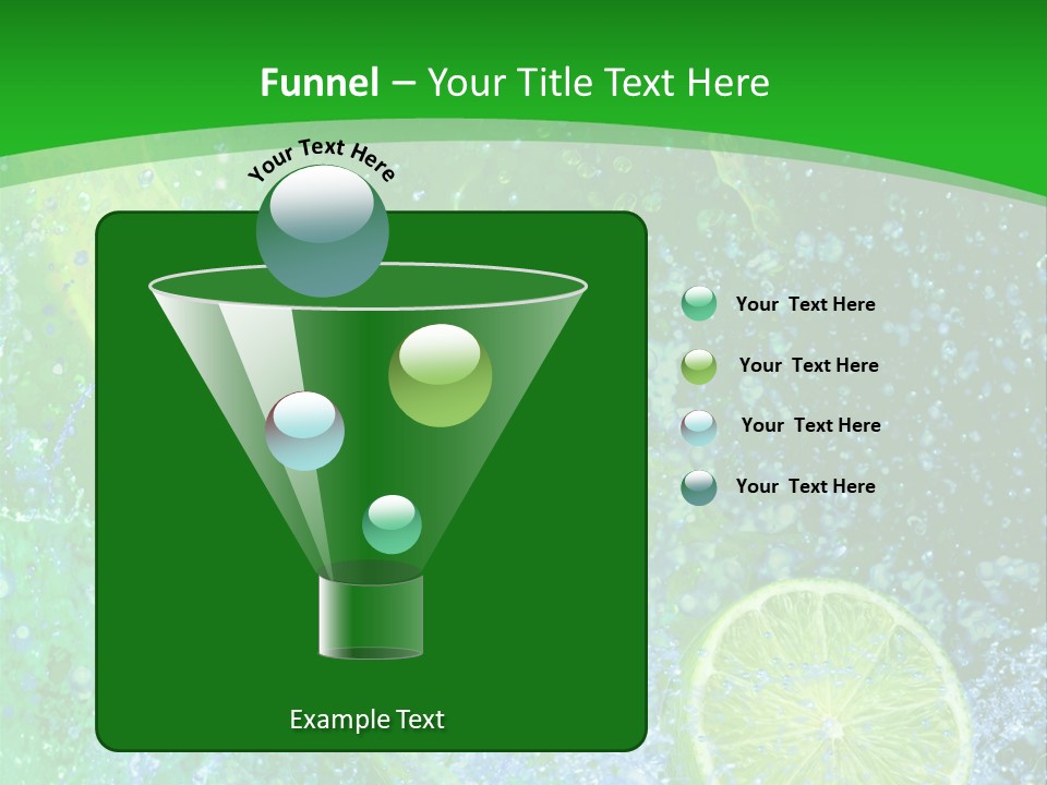 Eau Turbulence Soif PowerPoint Template
