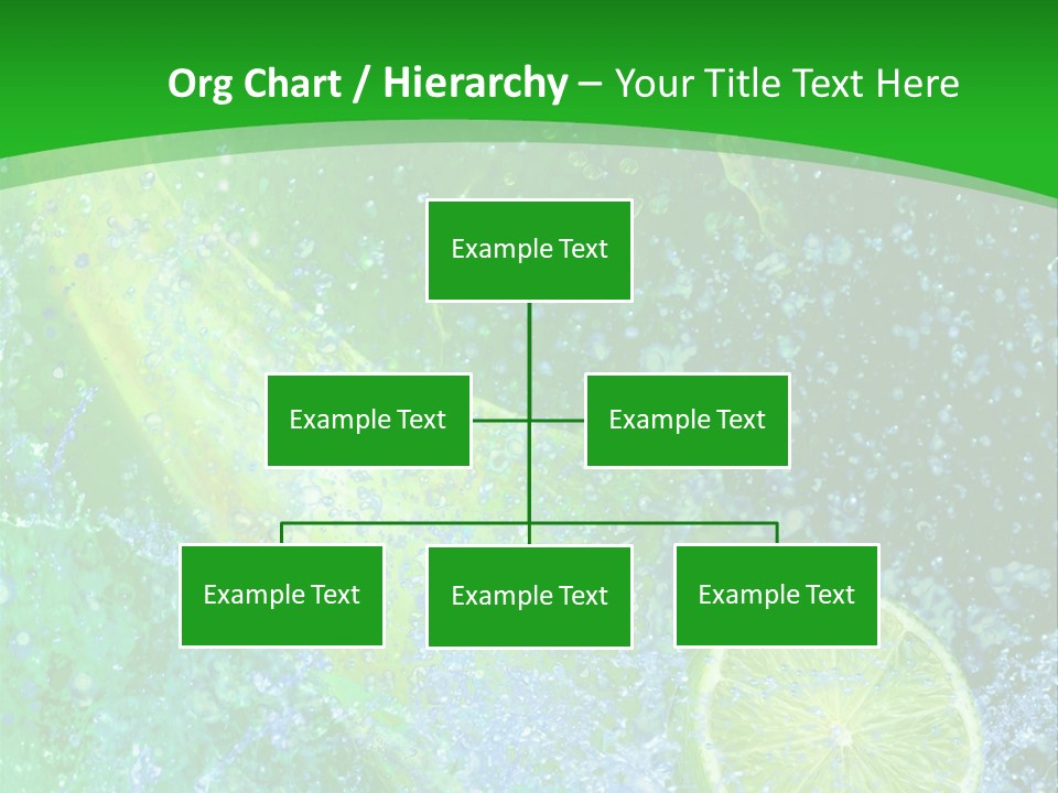 Eau Turbulence Soif PowerPoint Template