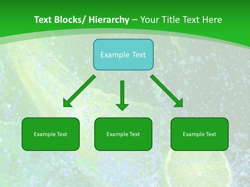Eau Turbulence Soif PowerPoint Template