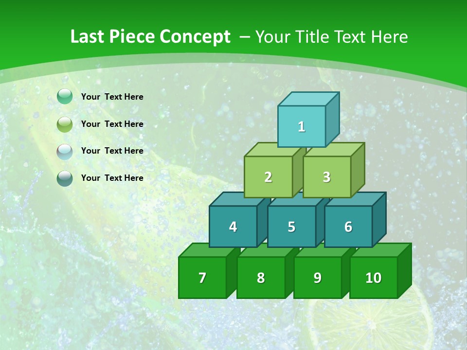 Eau Turbulence Soif PowerPoint Template