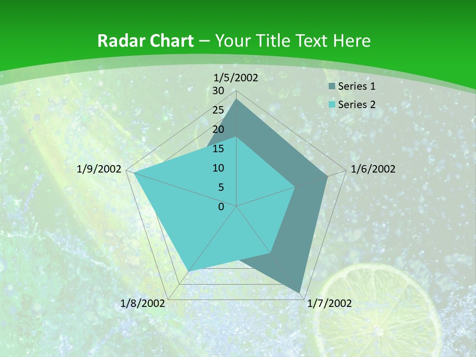 Eau Turbulence Soif PowerPoint Template