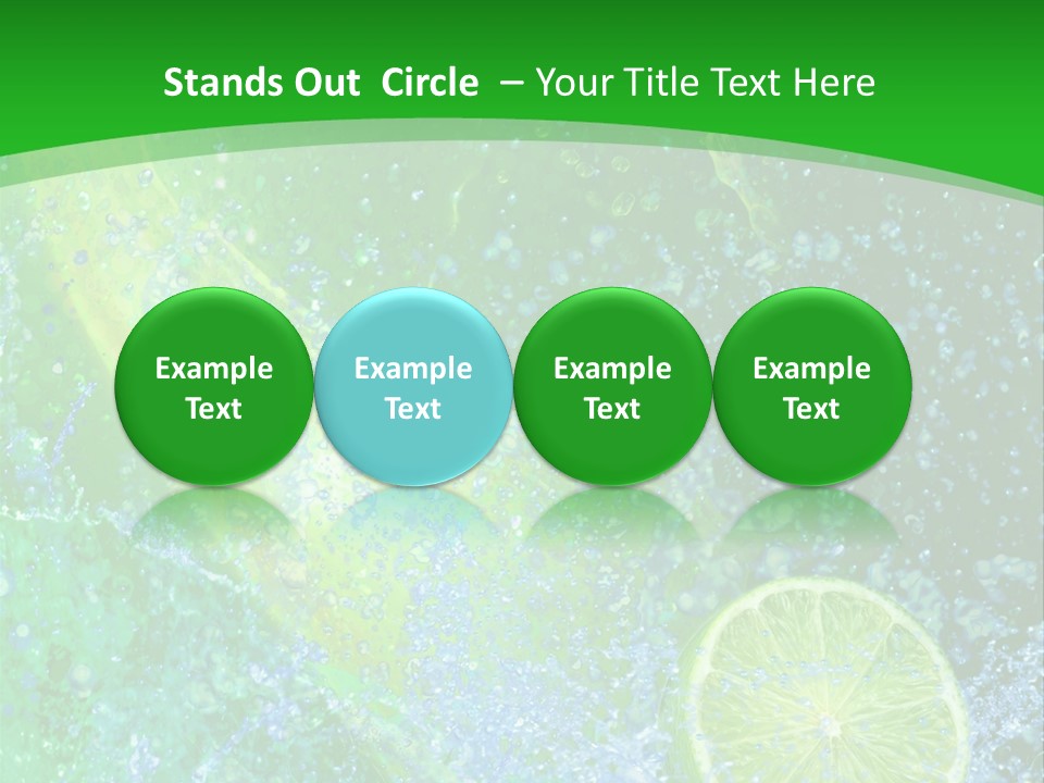 Eau Turbulence Soif PowerPoint Template