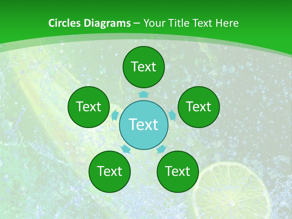 Eau Turbulence Soif PowerPoint Template