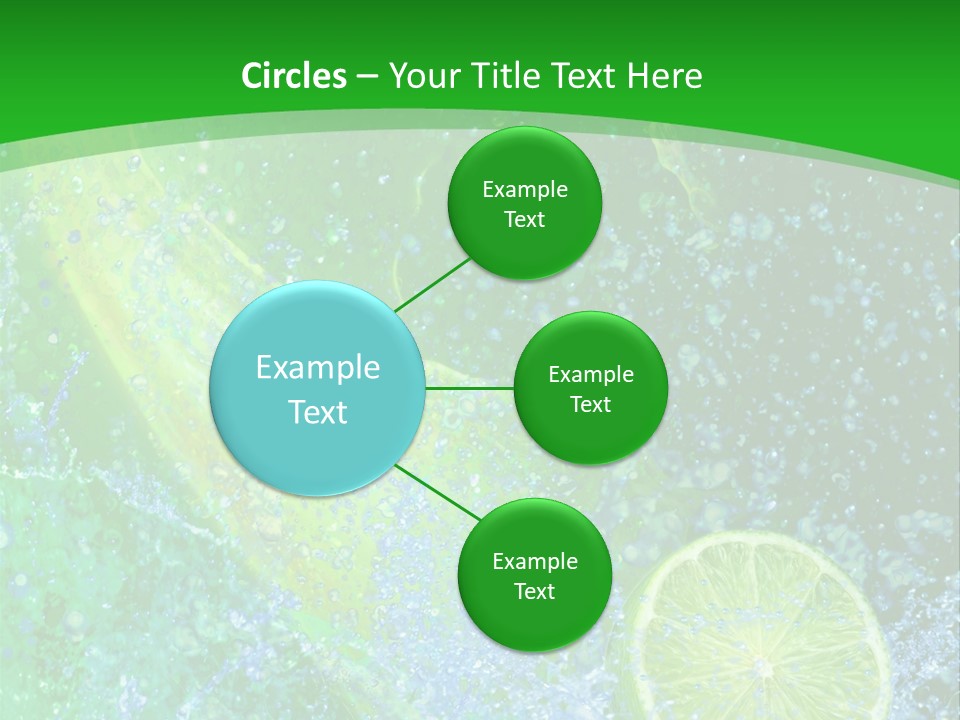 Eau Turbulence Soif PowerPoint Template