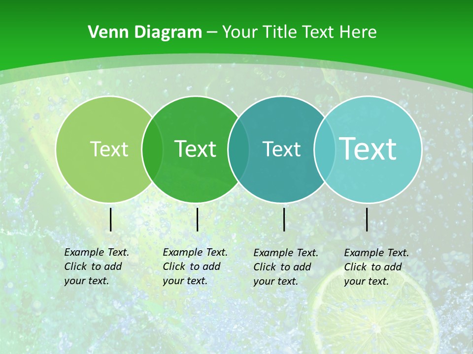 Eau Turbulence Soif PowerPoint Template