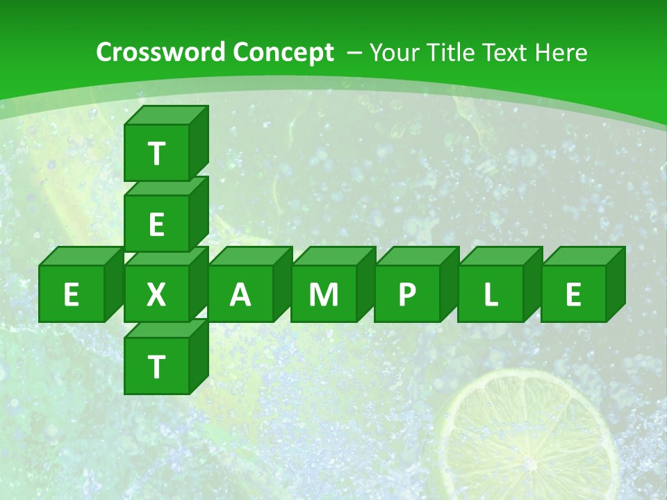 Eau Turbulence Soif PowerPoint Template