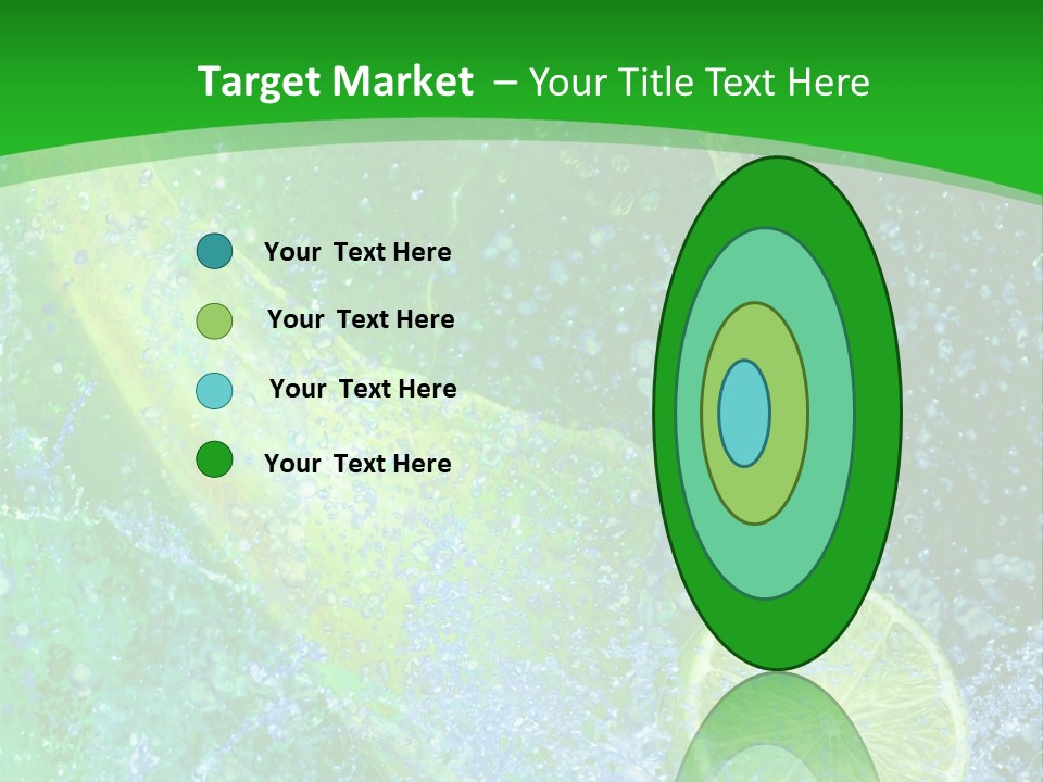 Eau Turbulence Soif PowerPoint Template