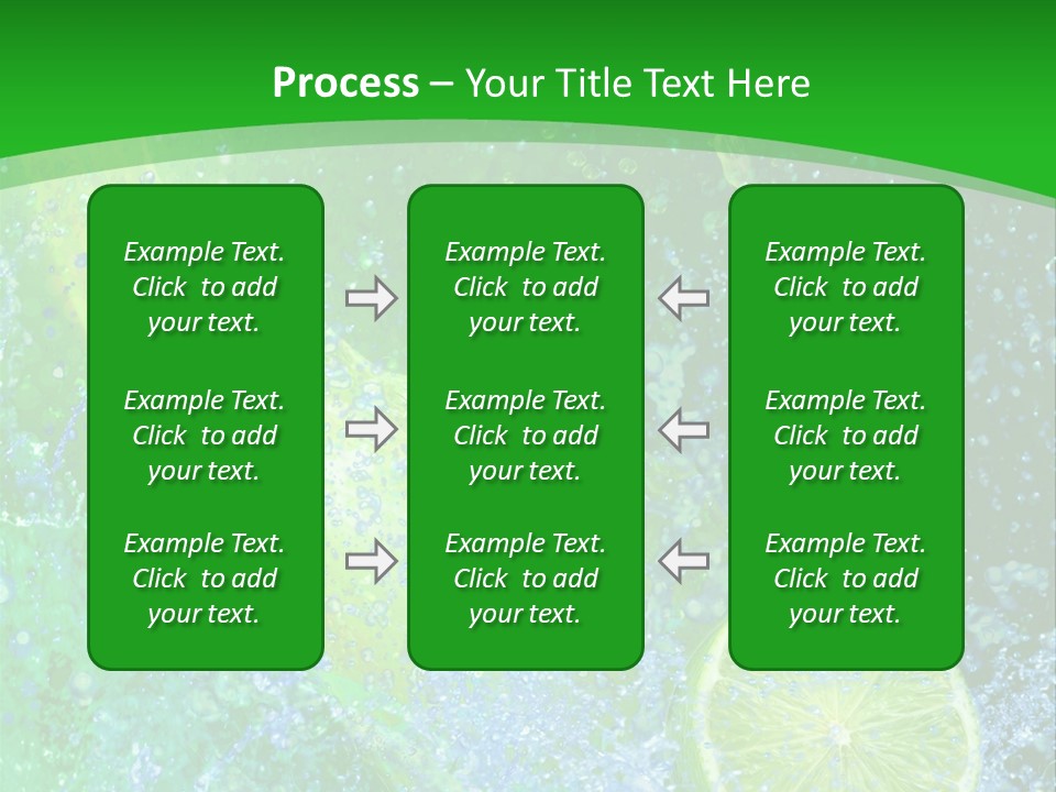 Eau Turbulence Soif PowerPoint Template