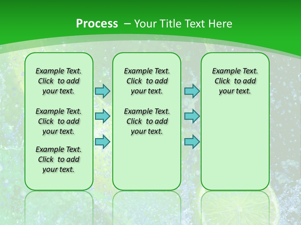 Eau Turbulence Soif PowerPoint Template