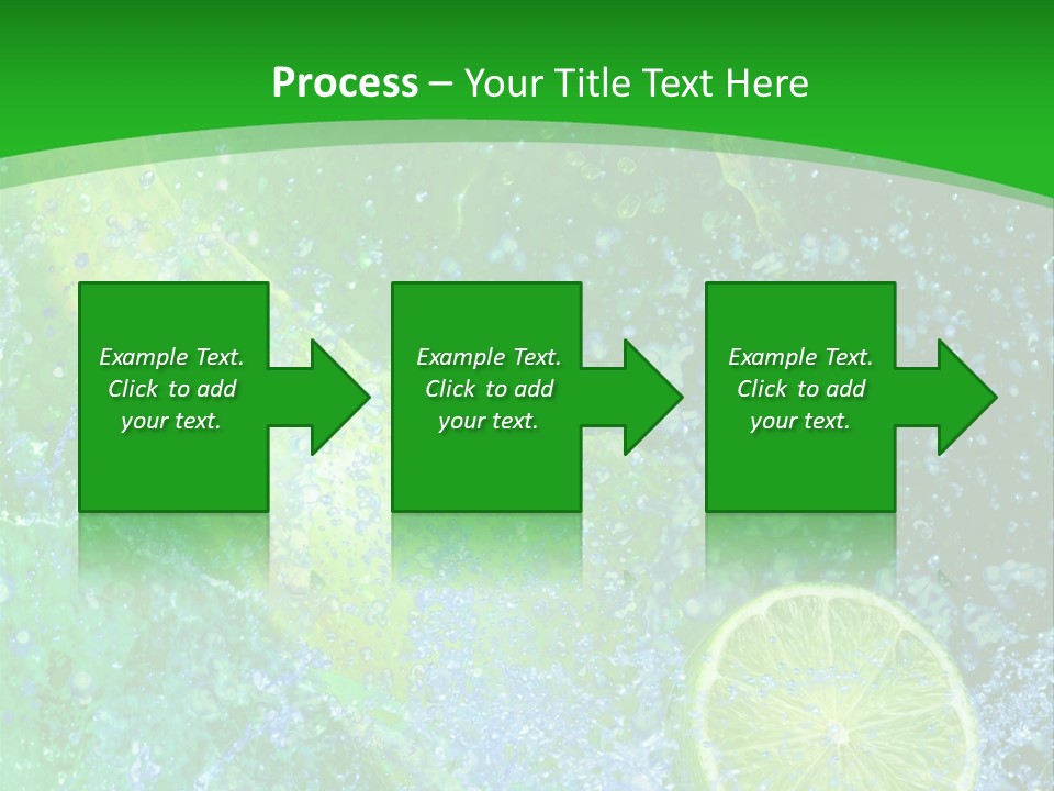 Eau Turbulence Soif PowerPoint Template