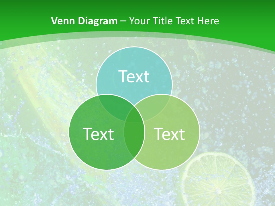 Eau Turbulence Soif PowerPoint Template