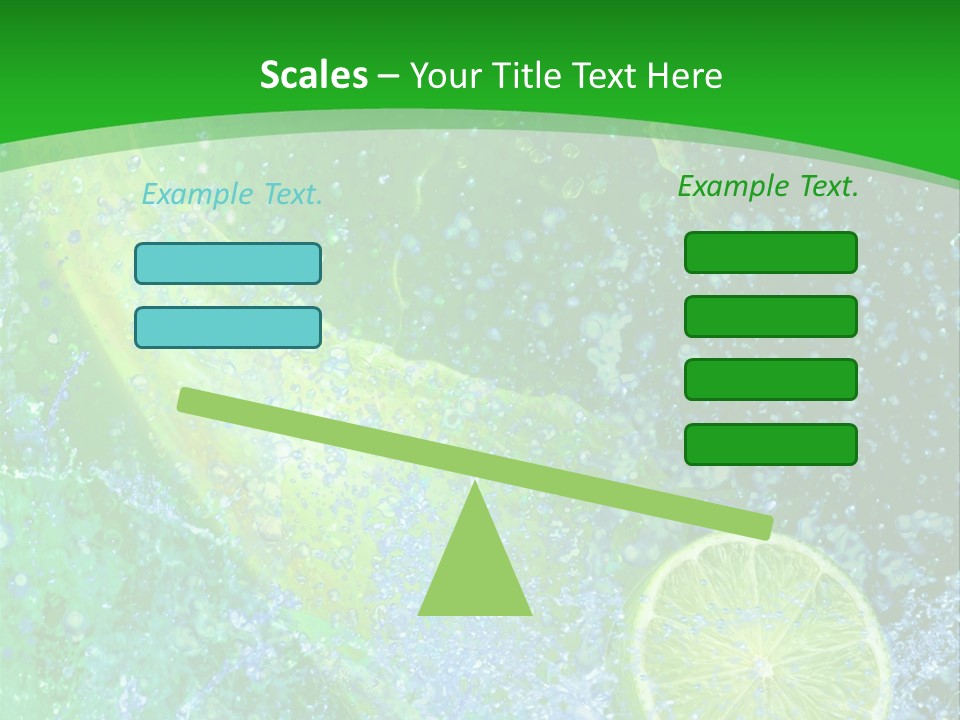 Eau Turbulence Soif PowerPoint Template