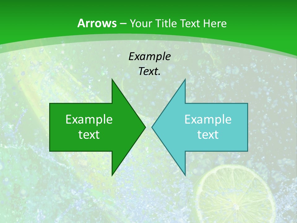 Eau Turbulence Soif PowerPoint Template