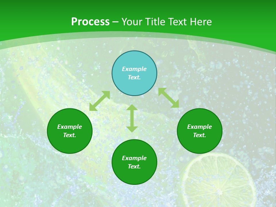 Eau Turbulence Soif PowerPoint Template