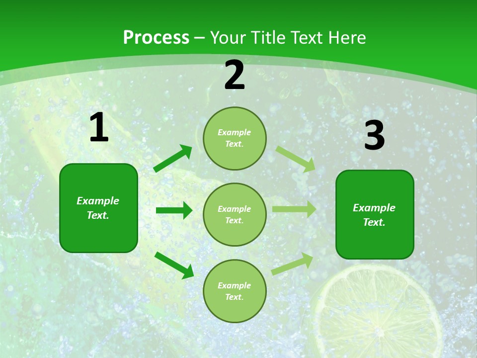 Eau Turbulence Soif PowerPoint Template
