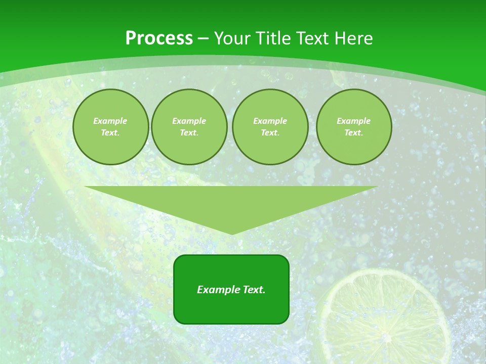 Eau Turbulence Soif PowerPoint Template