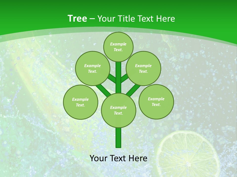 Eau Turbulence Soif PowerPoint Template