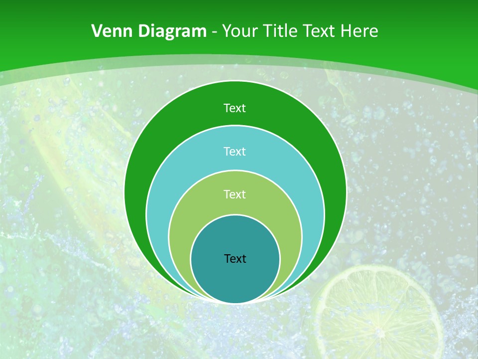 Eau Turbulence Soif PowerPoint Template