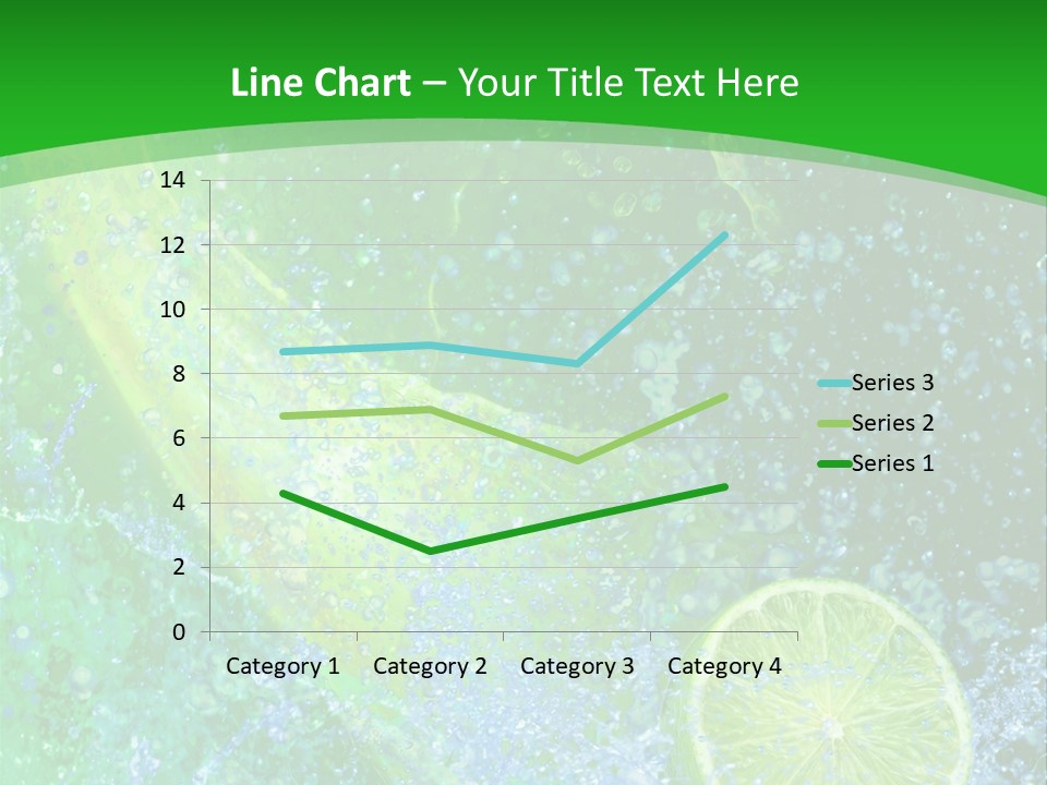 Eau Turbulence Soif PowerPoint Template