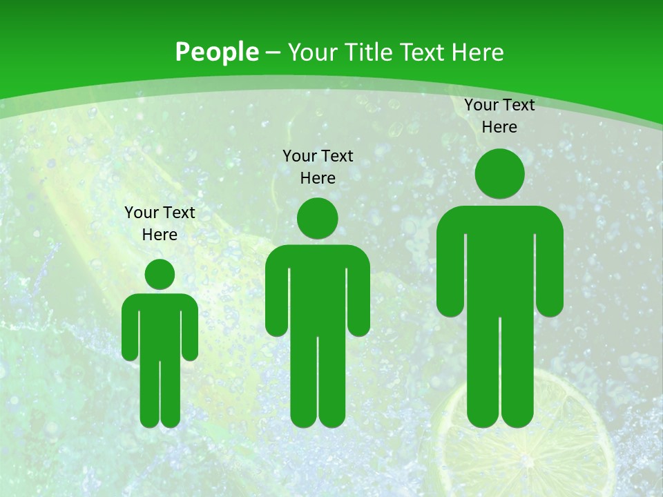 Eau Turbulence Soif PowerPoint Template