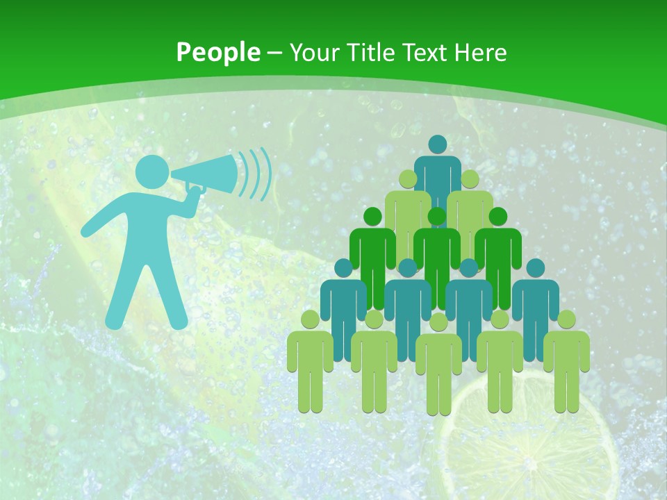 Eau Turbulence Soif PowerPoint Template