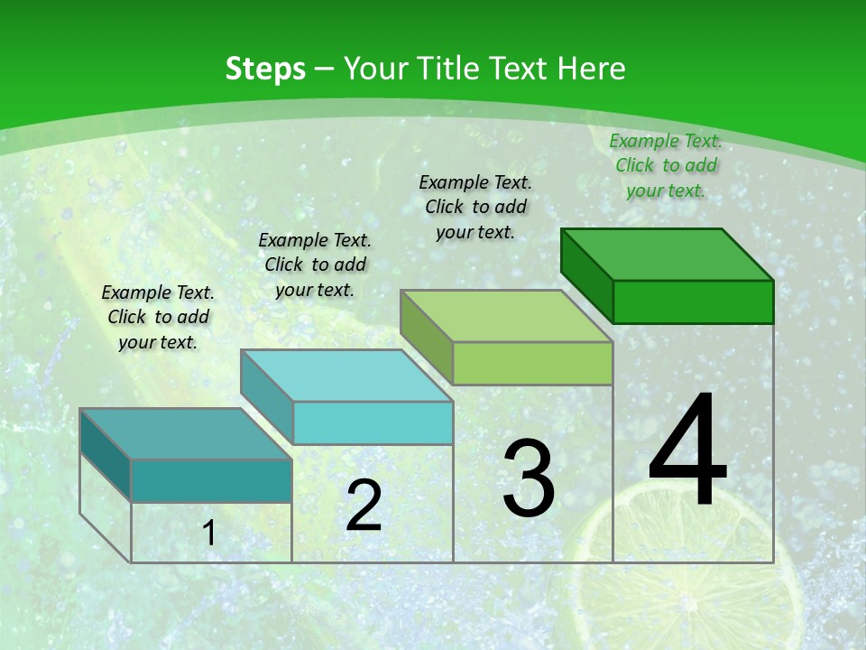 Eau Turbulence Soif PowerPoint Template