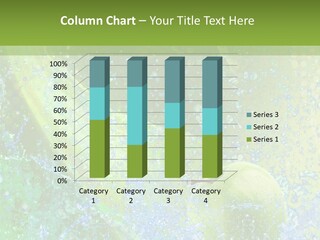 Turbulence Goutte Fraicheur PowerPoint Template