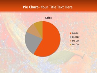 Turbulence Fruits Boisson PowerPoint Template