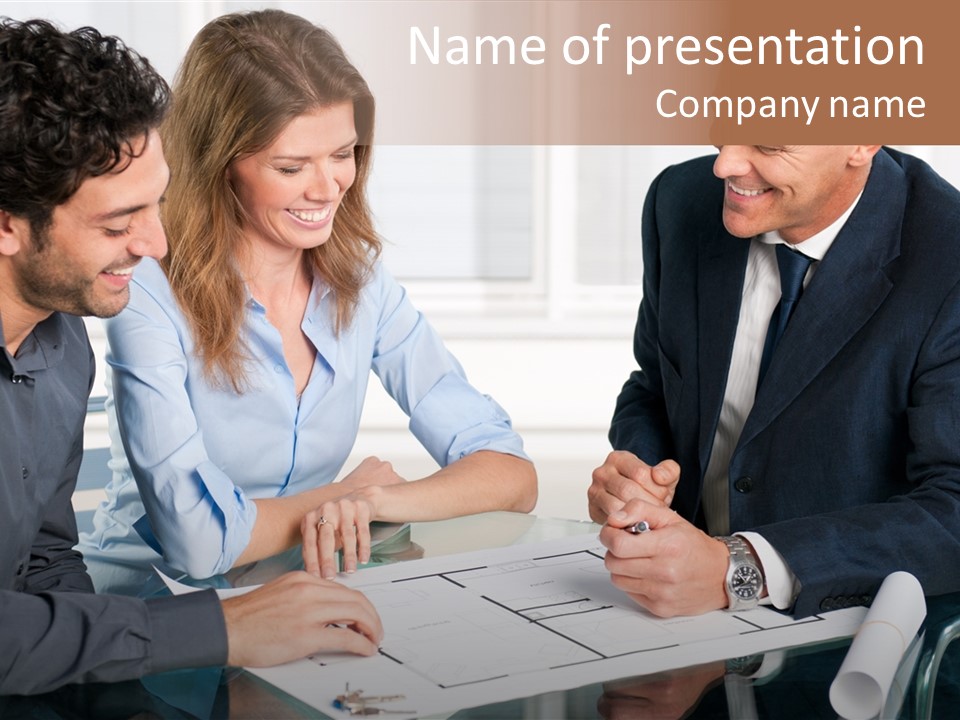 Key Loan Study PowerPoint Template