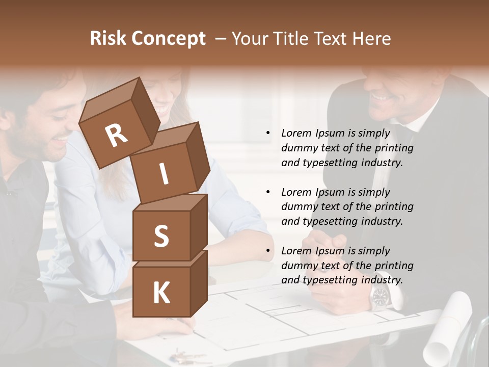 Key Loan Study PowerPoint Template