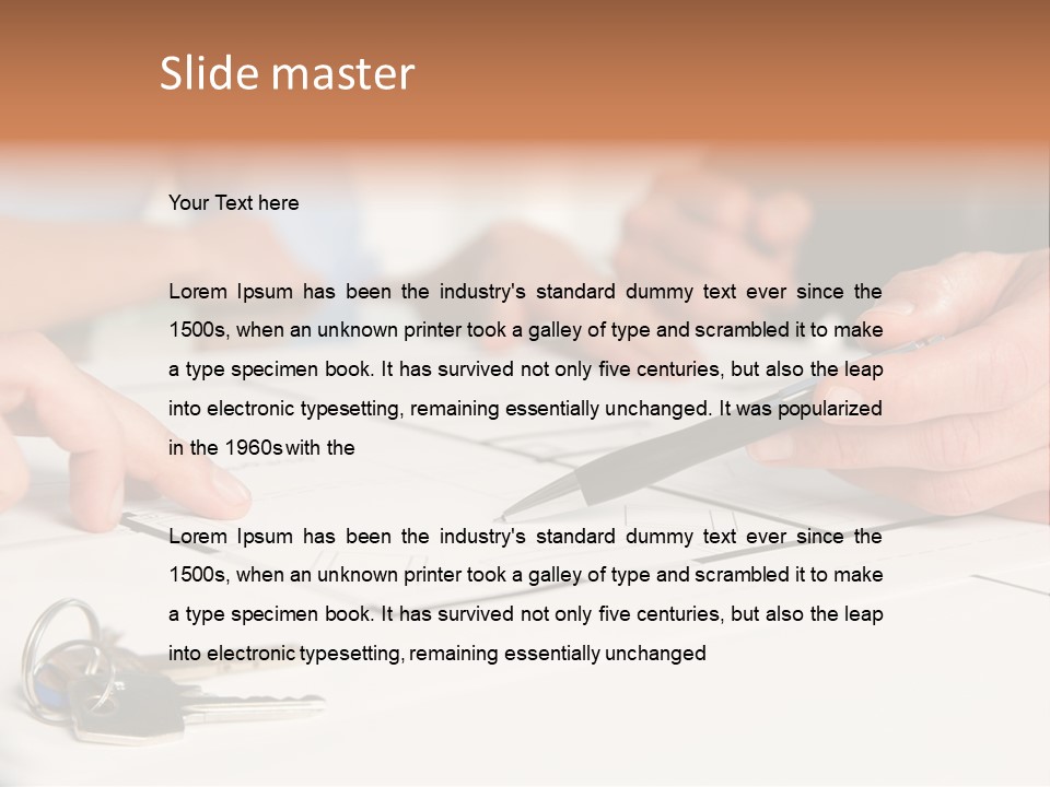 Future Apartment Structure PowerPoint Template