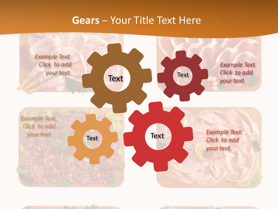 Gastronomia Salumeria Maiale PowerPoint Template