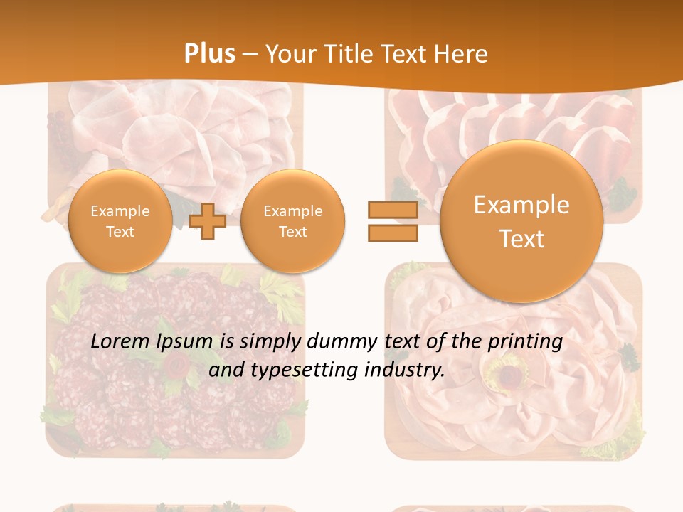 Gastronomia Salumeria Maiale PowerPoint Template