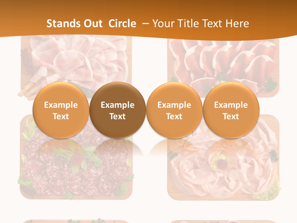 Gastronomia Salumeria Maiale PowerPoint Template